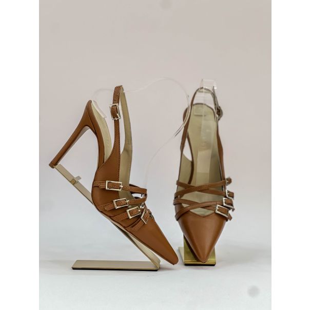 AZIBI Ženska sandala na štiklu - 1234567891033-1