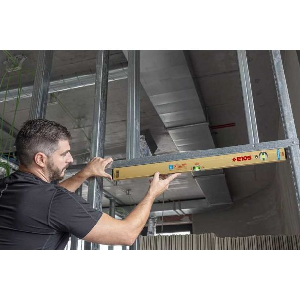 SOLA Libela alu magnet 750g/m2 2 boč 180 cm zlatna - AZM 180