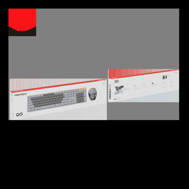 FANTECH Combo set WK-895 GO Pop Sivi - 208878