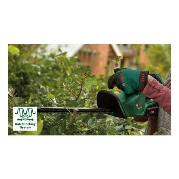 BOSCH Akumulatorske makaze za živu ogradu EasyHedgeCut 18-45, 1x2,0Ah - 0600849H02