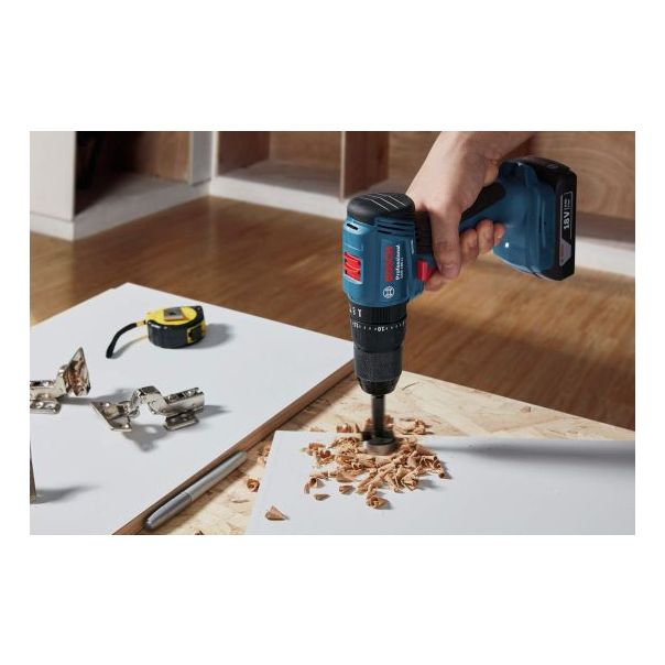 BOSCH Akumulatorska bušilica GSB 185, 2x2.0Ah + 82-delni set pribora u koferu - 0615990N2P