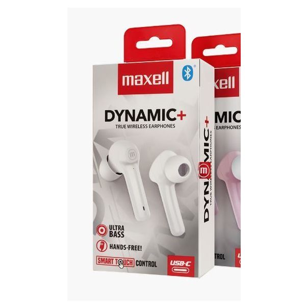 Maxell MLA TWS DYNAMIC+ WHITE Slušalice - EP3251759