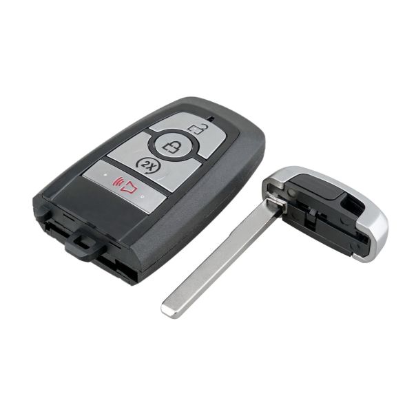 888 CAR ACCESSORIES Kućište oklop ključa 4 dugmeta za Ford Edge 2018-2020  Fusion 2017-2020 - B126-AP000