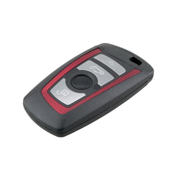 888 CAR ACCESSORIES Kućište oklop ključa 4 dugmeta  za BMW sa crvenim okvirom - B159-AP000