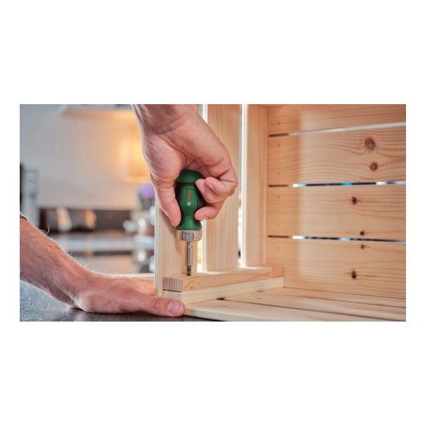 BOSCH Ručni odvrtač sa čegrtaljkom sa 6 bitova - 1600A027PK