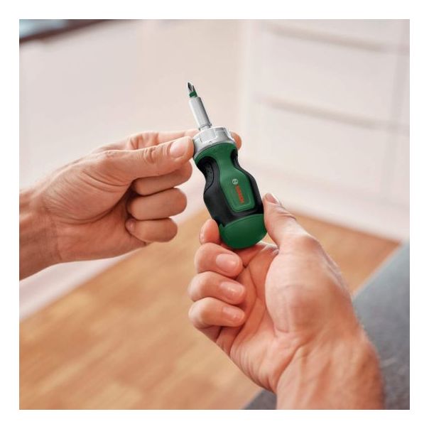 BOSCH Ručni odvrtač sa čegrtaljkom sa 6 bitova - 1600A027PK