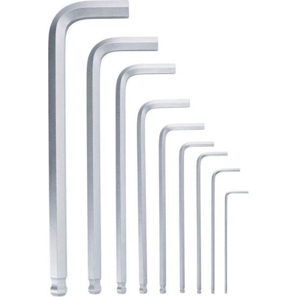 BOSCH Set inbus ključeva šestougaoni 9 kom - 1600A02BX9