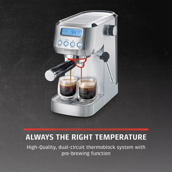 CASO Aparat za espresso Gourmet Crema - B1824