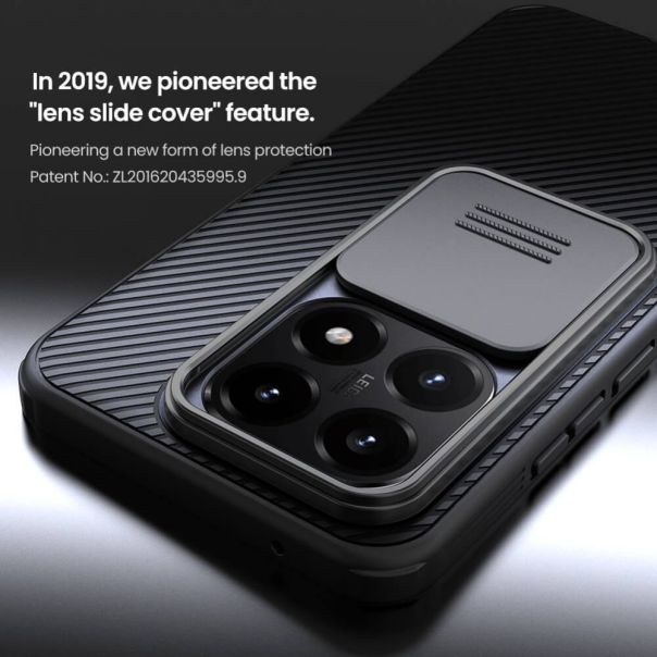 Maska za Xiaomi 15T crna Nillkin CamShield Pro - 224539