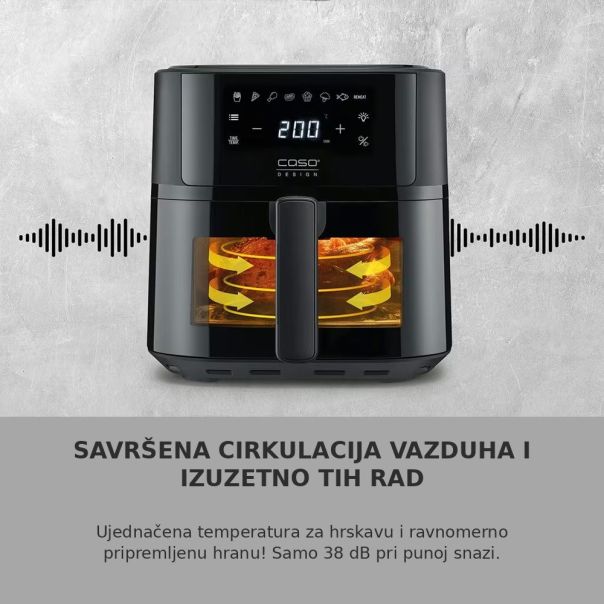 CASO Friteza na vruć vazduh 6.0 - EP3176608