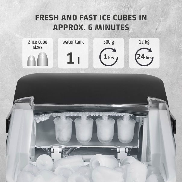 CASO Ledomat IceChef, crna - EP3208747