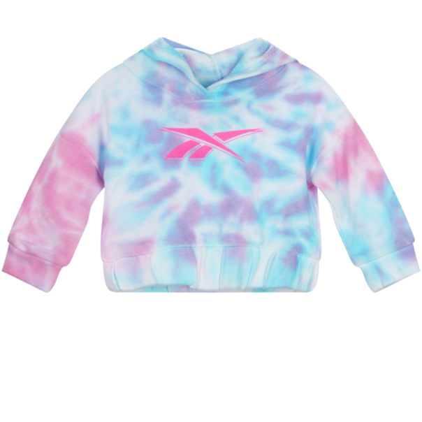 REEBOK komplet trenerka za bebe devojčice, roze plavi - B4440RG