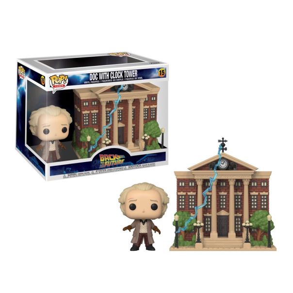 Funko POP! Town: Back To The Future - Doc w/Clock Tower - EP3250432