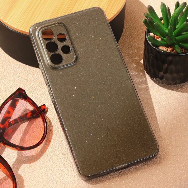 Torbica Sparkle Dust za Samsung A536B Galaxy A53 5G crna - 208702