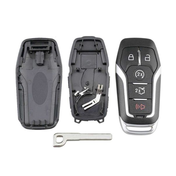 888 CAR ACCESSORIES Kućište oklop ključa ford 5 tastera - B57-AP000