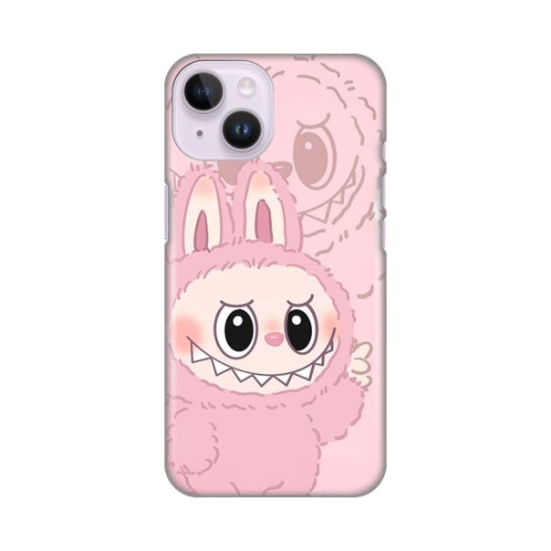 Maska za iPhone 14 6.1 Silikonska Print La Bubu Pink - 8020905