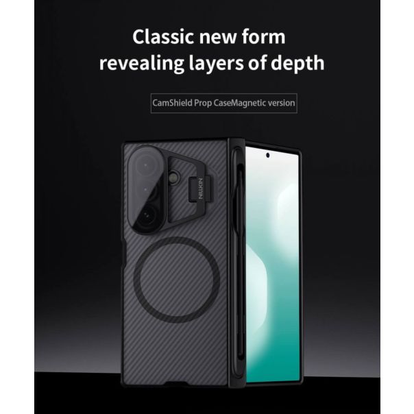 Maska za Samsung F966B Galaxy Z Fold 7 crna (with pen) Nillkin CamShield Prop Magnetic - 223466