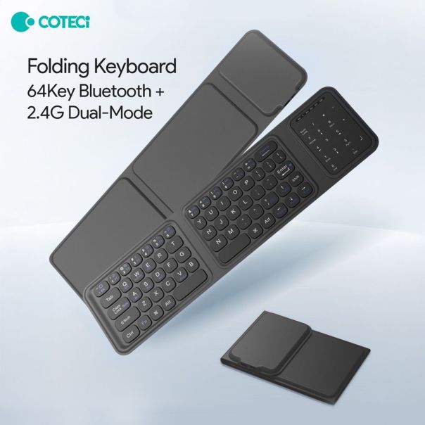 Tastatura Coteci 65 Fold crna - EP2754294