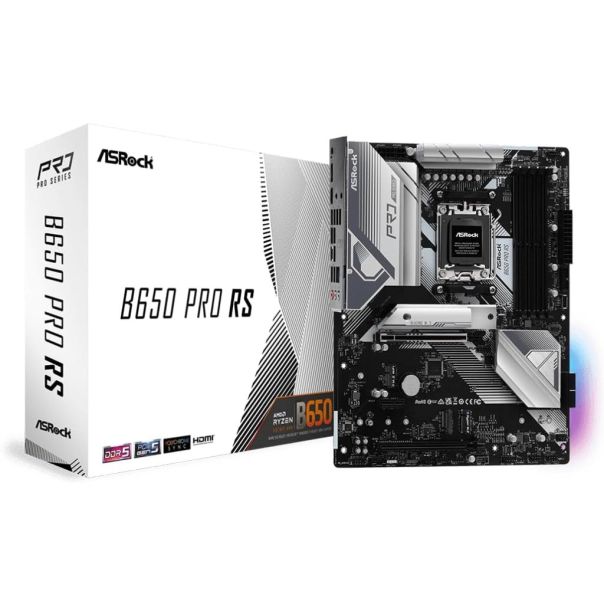 ASROCK AMD AM5 B650 4DDR5 SATA3 - B650M PRO RS