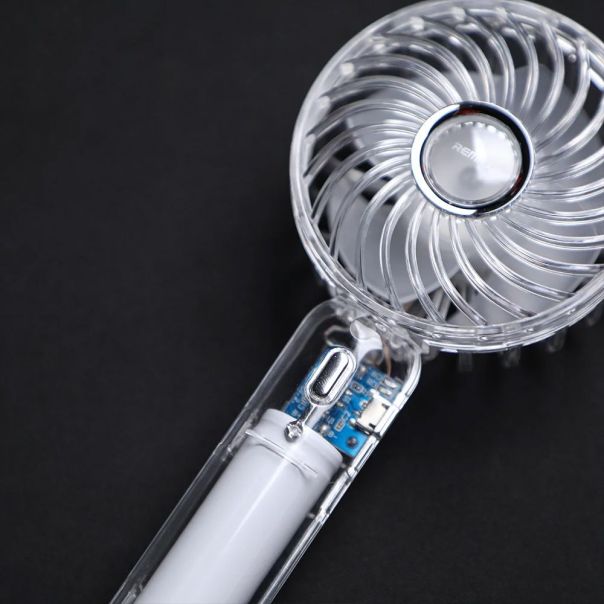 Rucni ventilator REMAX RS-SF01 transparent - 221107