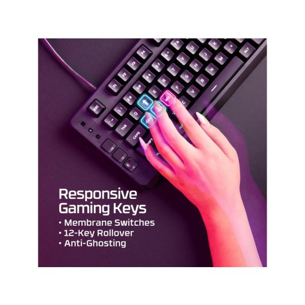 HYPERX Tastatura Eve 1800 Gaming Keyboard US - EP3172921
