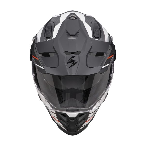 SCORPION Adf-9000 air feat matt white black red - 15SCO184472292