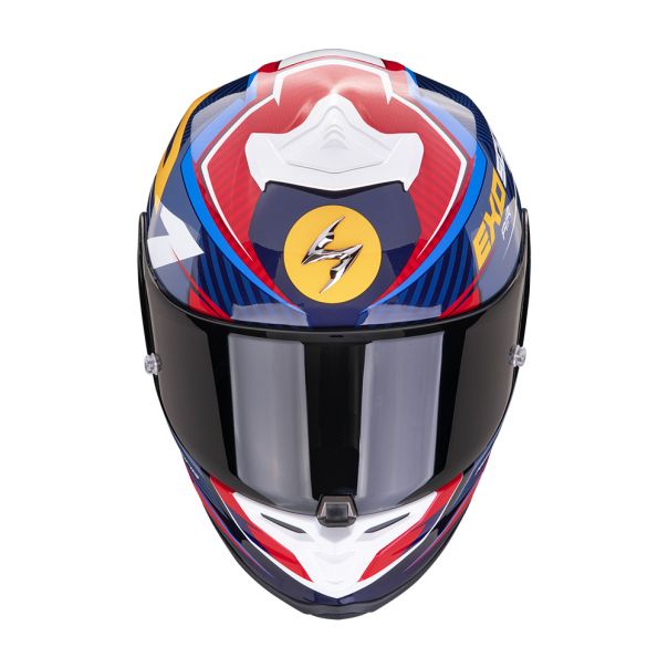 SCORPION Exo-r1 evo air coup blue-red-yellow - 15SCO110442328
