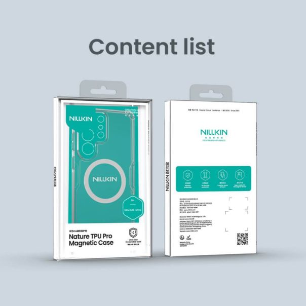 Maska za Samsung S948B Galaxy S26 Ultra transparent Nillkin Nature Pro Magnetic - EP2864167