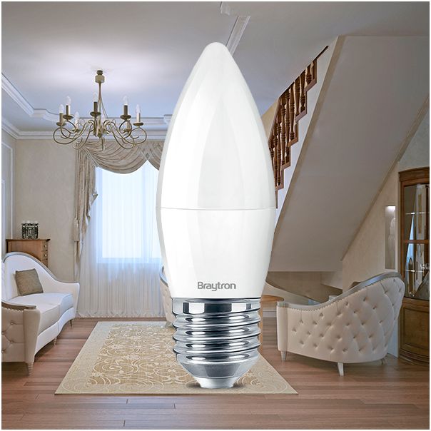 BRAYTRON LED sijalica BRY-ADVANCE-5W-E27-C37-3000K - BA09-00520