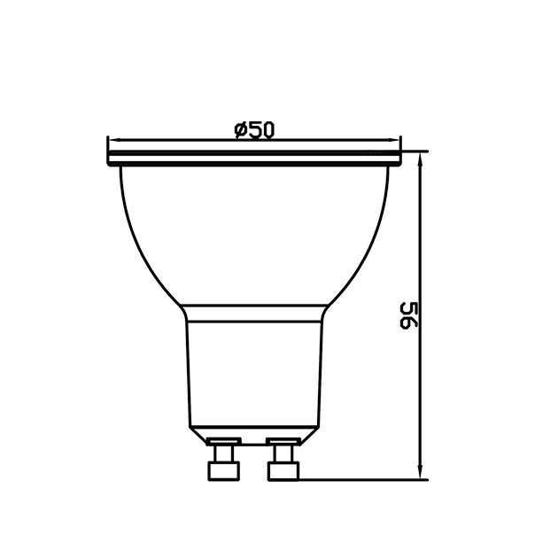 BRAYTRON LED sijalica BRY-ADVANCE-7W-GU10-110D-4000K - BA24-00751