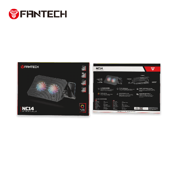 FANTECH Laptop Cooler NC14 RGB - 220828