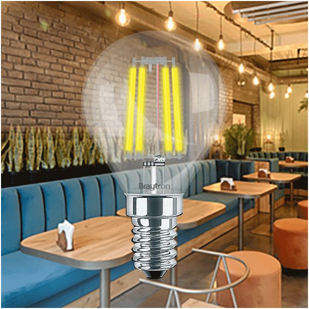 BRAYTRON LED sijalica BRY-ADVANCE-4W-E14-P45-CLR-3000K - BA37-00410