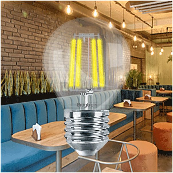 BRAYTRON LED sijalica BRY-ADVANCE-6W-E27-G45-CLR-3000K - BA37-00620