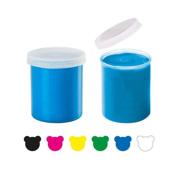 CARIOCA Kreativne boje Finger paints, set 1/6 - KO032