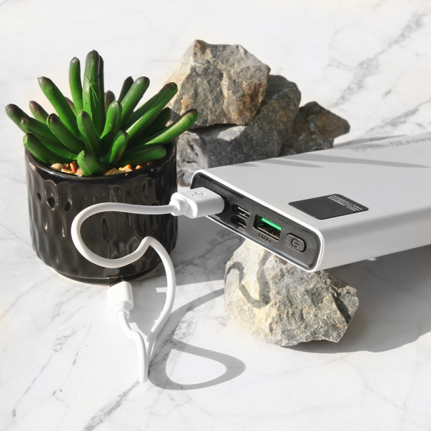 Power bank prenosiva baterija Oxpower P13 PD fast 12000 mAh bela - 206314