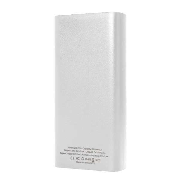Power bank prenosiva baterija Oxpower P20 20000 mAh bela - 202942