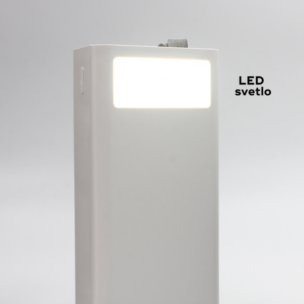 Power bank prenosiva baterija Oxpower PD50 PD QC 22.5W 50000 mAh bela - 92250