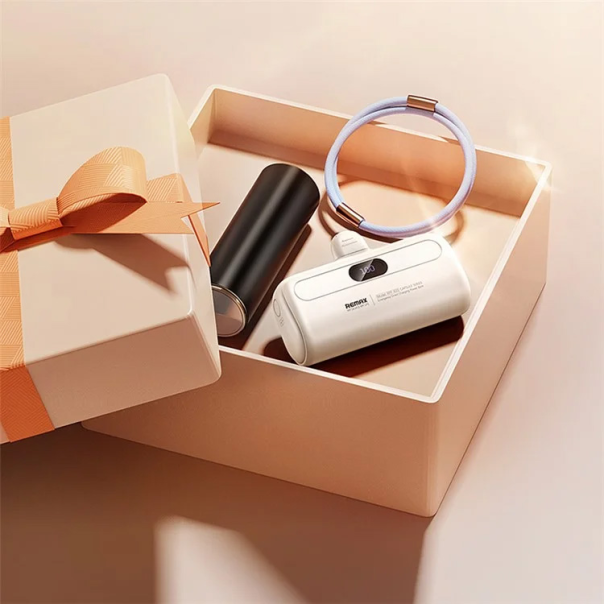 Power bank prenosiva baterija REMAX Capsule series RPP-632 2A Type C 5000mAh siva - 215562