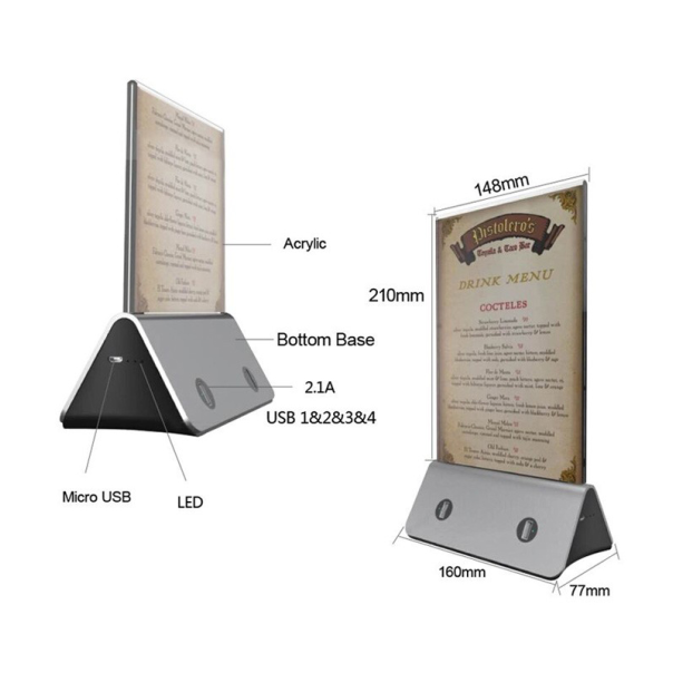 Back up baterija stalak 10000mAh crna - 67203-1