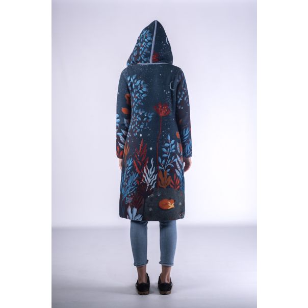 BAIKA Štrikani kaput za žene - Uspavana lisica - KOFOX