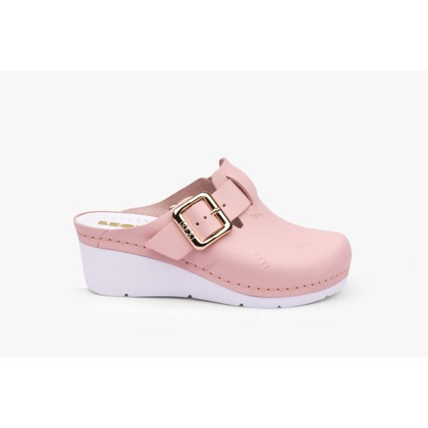 LEON Ženska papuča Bakkar II- roze - 1024-RO
