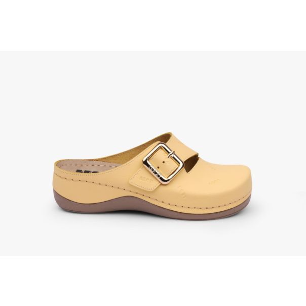 LEON Ženska papuča Bakkar III-zuta - 933-ZU