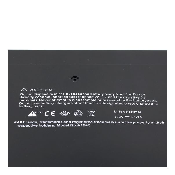 Baterija laptop Apple A1245 7.2V 5200mAh crna HQ - EP2942551