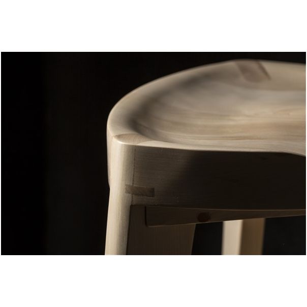 MEDA FURNITURE Drvena barska stolica Terca Javor - JavoTerIzd35