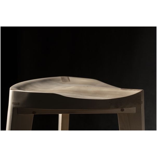 MEDA FURNITURE Drvena barska stolica Terca Javor - JavoTerIzd35