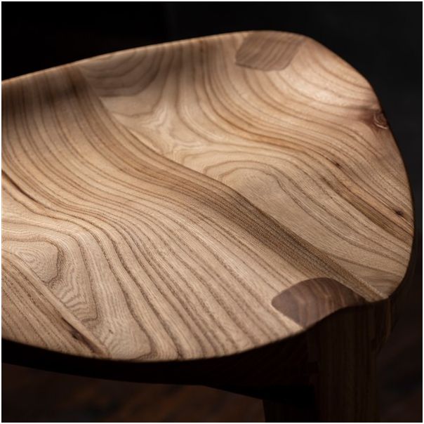 MEDA FURNITURE Drvena barska stolica Brest 40cm - BrestTerIzd40