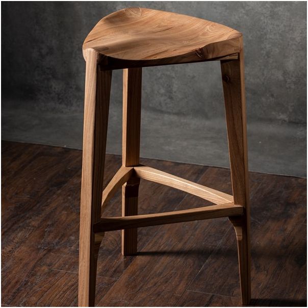 MEDA FURNITURE Drvena barska stolica Brest 40cm - BrestTerIzd40