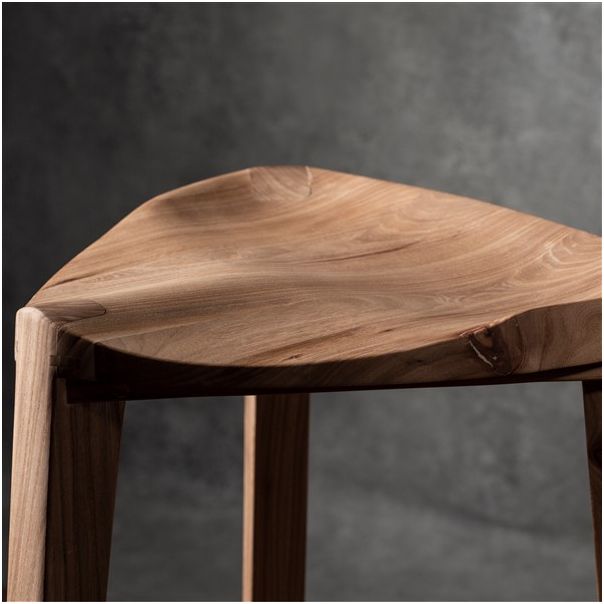 MEDA FURNITURE Drvena barska stolica Brest 40cm - BrestTerIzd40