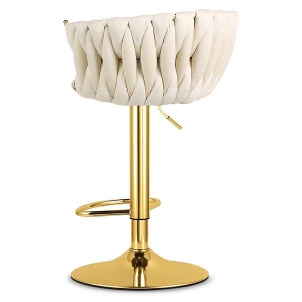 OSKAR Barska stolica mig bež / zlatna baza - EP2894074