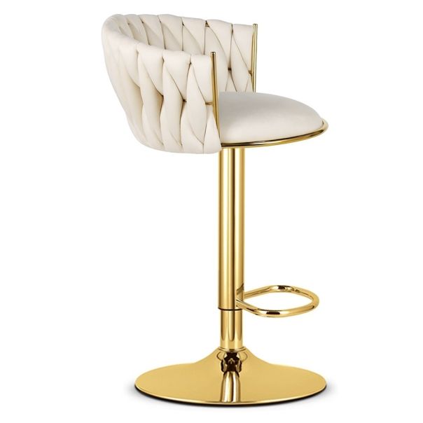 OSKAR Barska stolica mig bež / zlatna baza - EP2894074